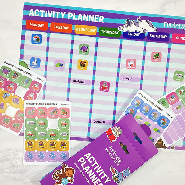 Stick & Re-Stick Activity Planner